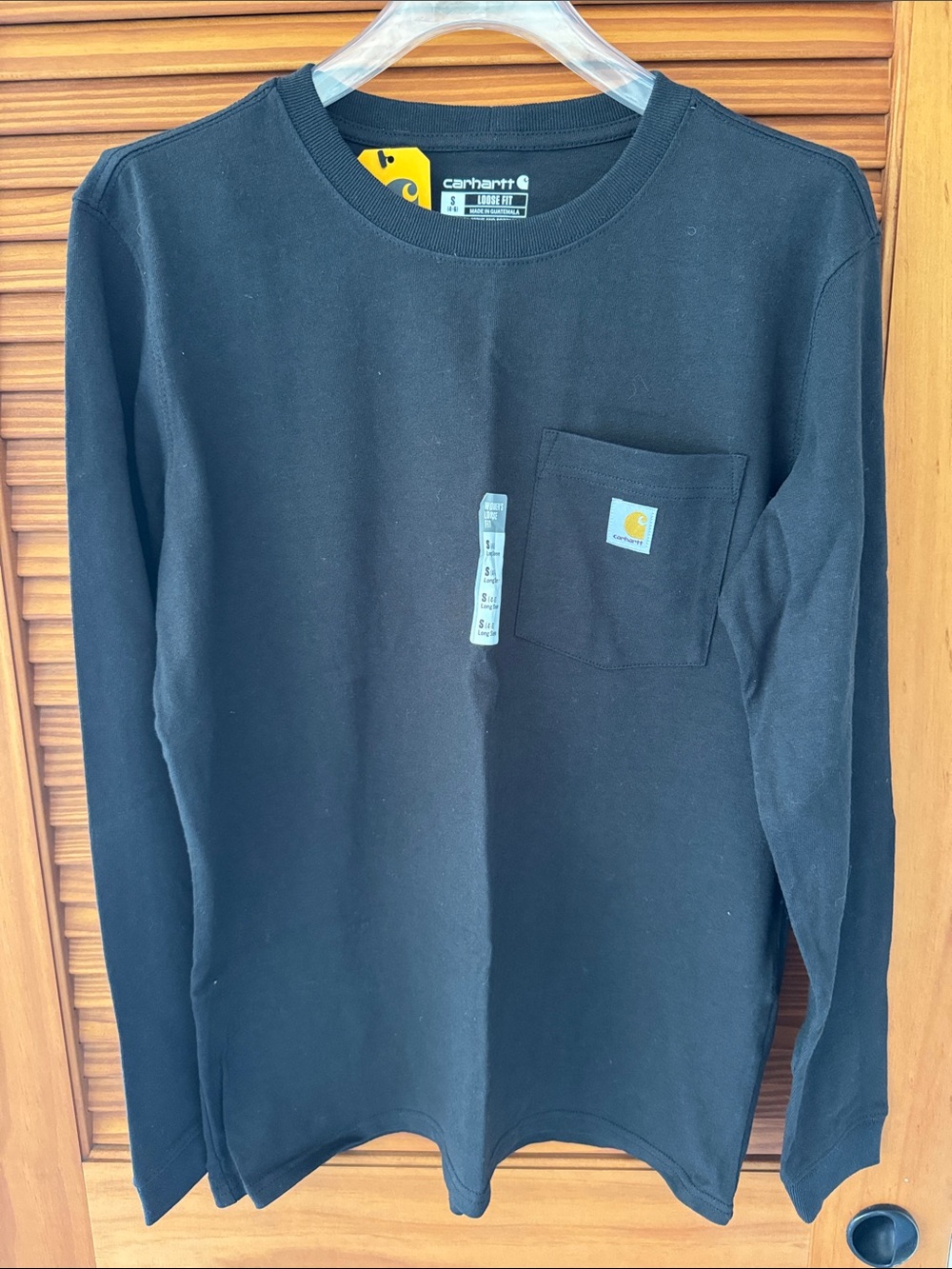 Carhartt Women’s Loose Fit Heavyweight Long Sleeve Pocket T-Shirt NWT